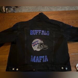 *Buffalo Bills - Women’s Bling Jean Jacket - 2X